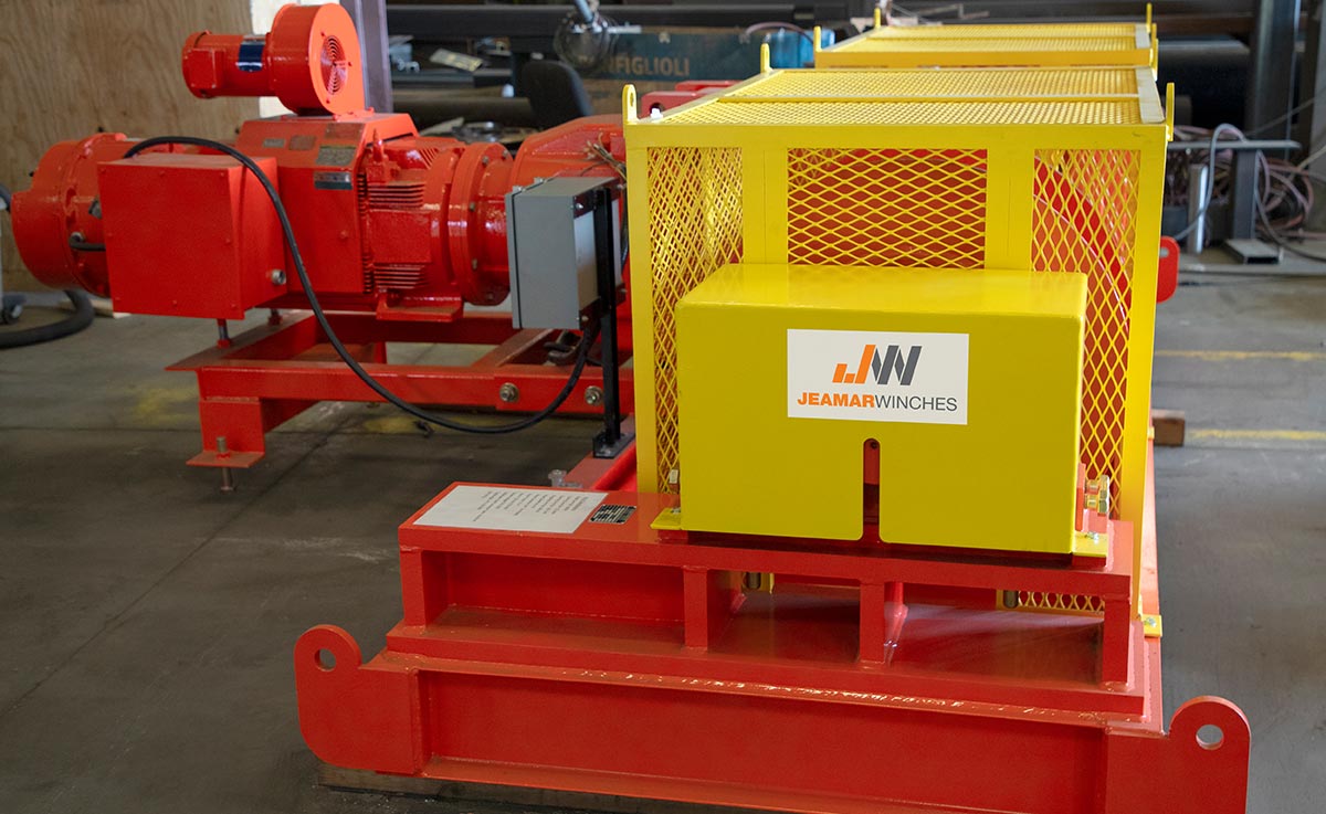 Why Jeamar is a Market Leader for Industrial Winches