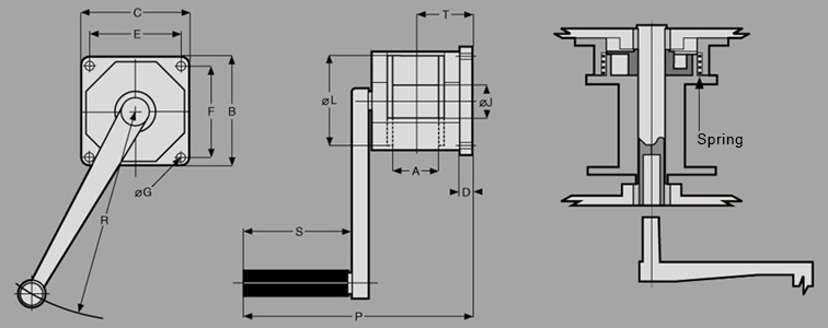 WMA AluminumWall Mount Diagram